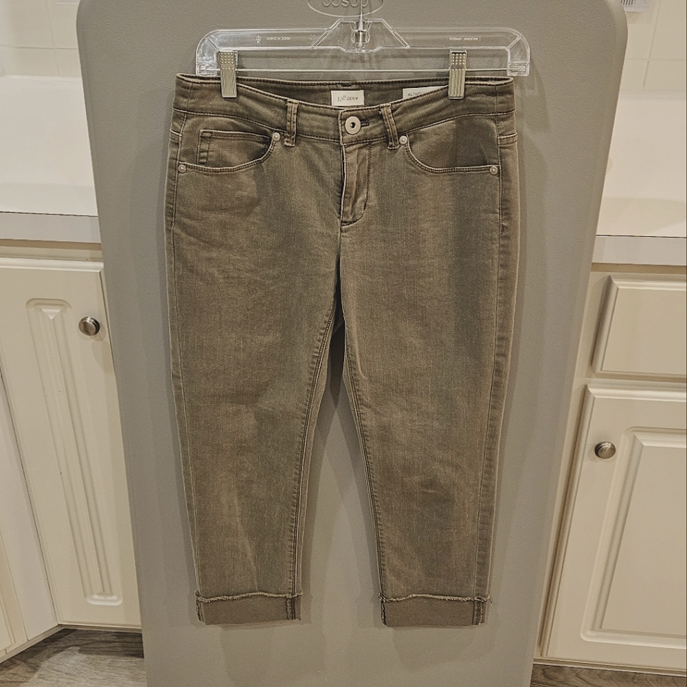 J Jill Denim Lds Cropped Pants